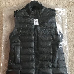 NWT Coach Embossed Down Vest Size Medium